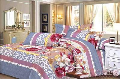 【豐碩廠家直銷印花布床品家紡床單生態棉平紋布匹布料批發花型多】昌邑市柳疃鎮豐碩家紡經銷處 - 產品庫